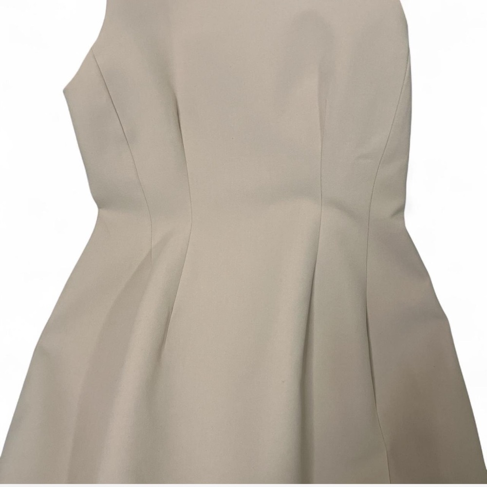 Zara Women's Beige Sleeveless Mini Dress - Picture 2 of 5